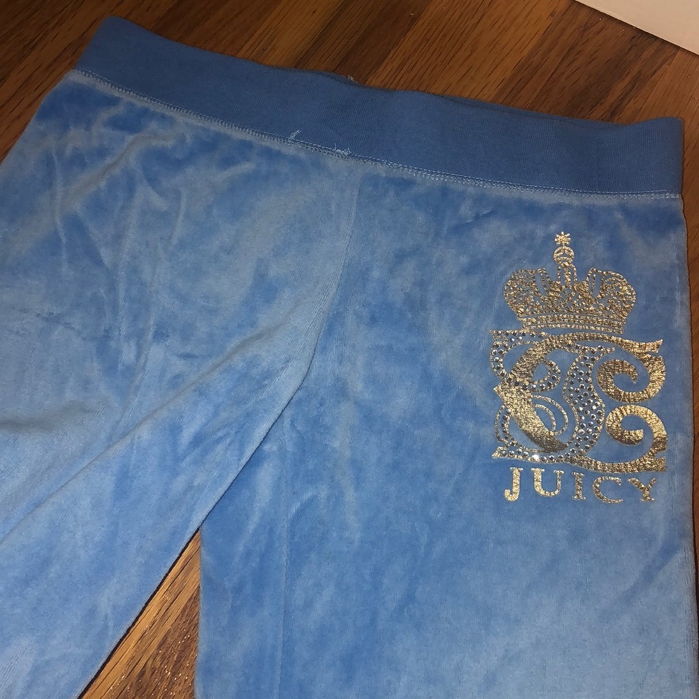 Juicy Sweatpants Light Blue Petite